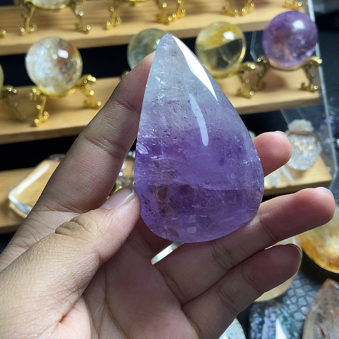 珠宝半成品水晶未镶嵌