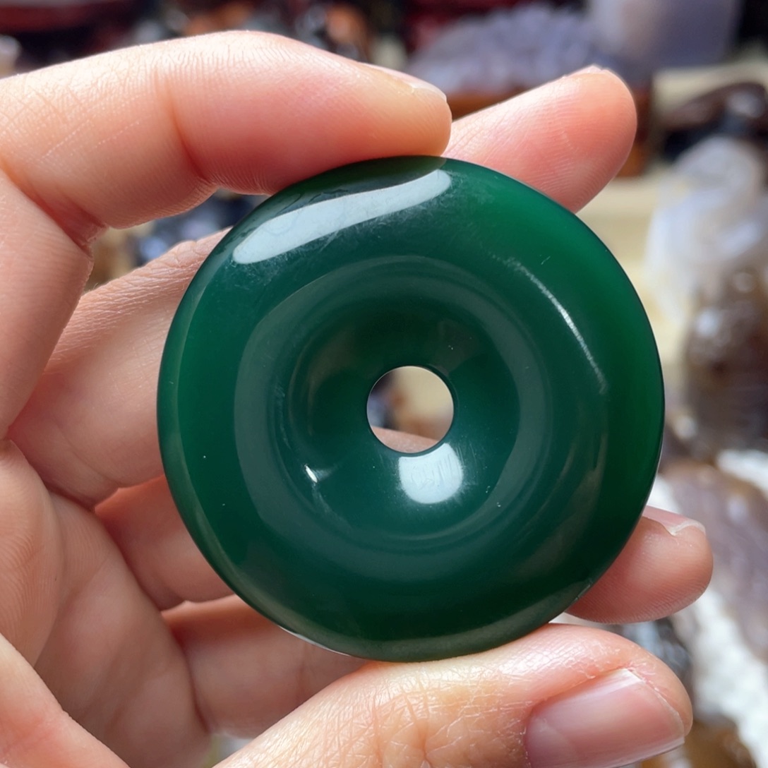 玛瑙/玉髓玛瑙未镶嵌平安扣