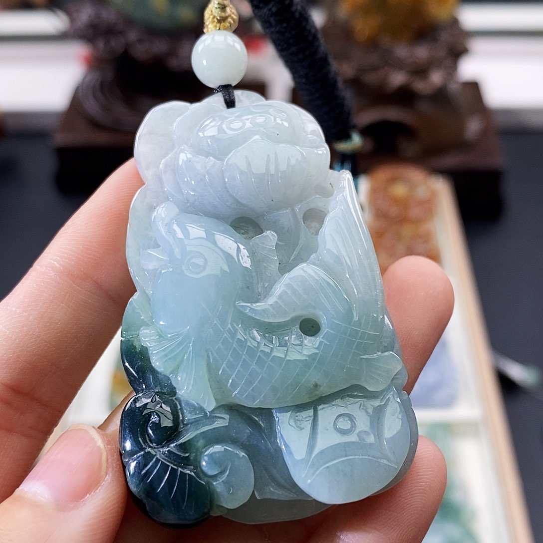 颈饰未镶嵌翡翠缅甸翡翠a货