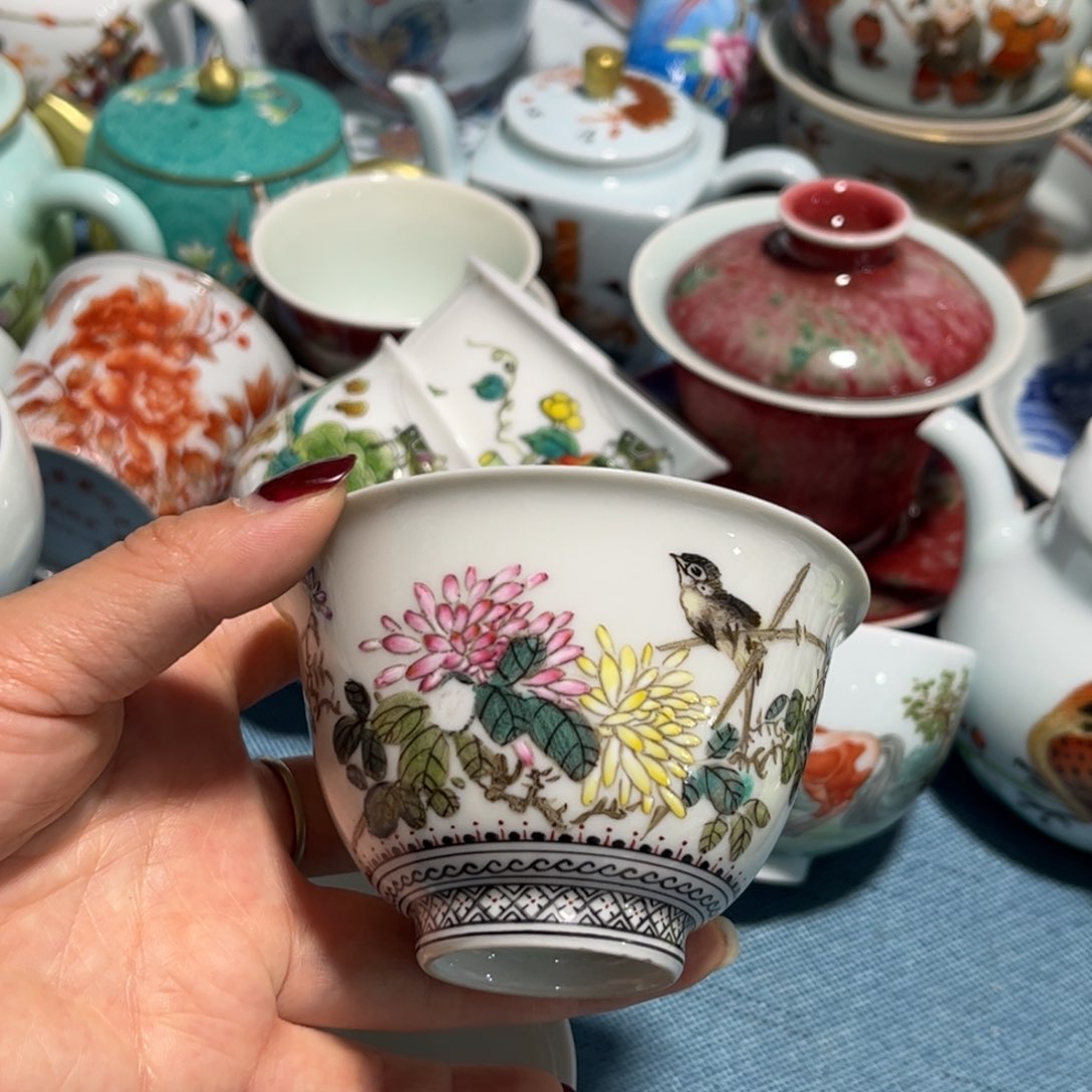 景德镇陶瓷手工手绘