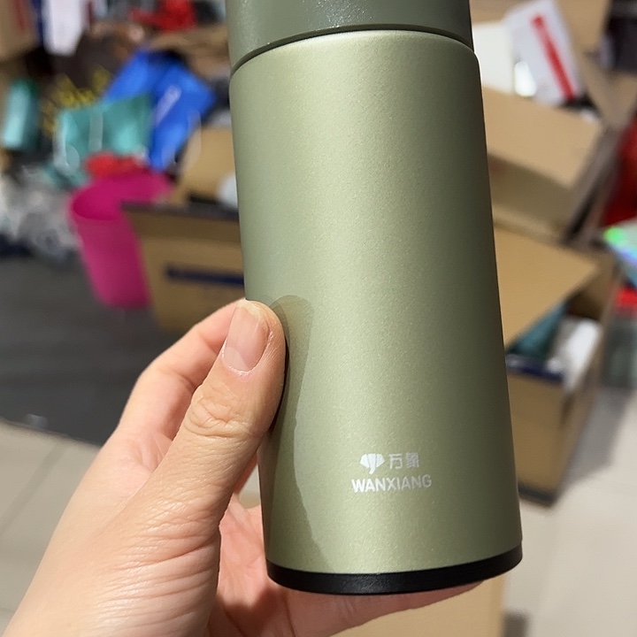 万象D20A绿色304没有网保温杯急不杯套