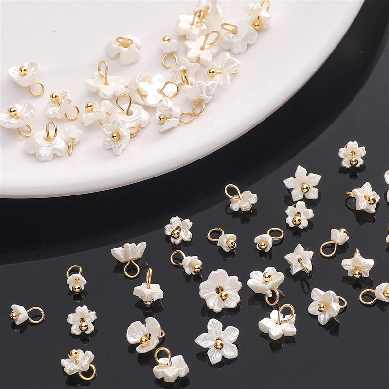 整包小铃兰迷你小花树脂立体高保色球针硅胶