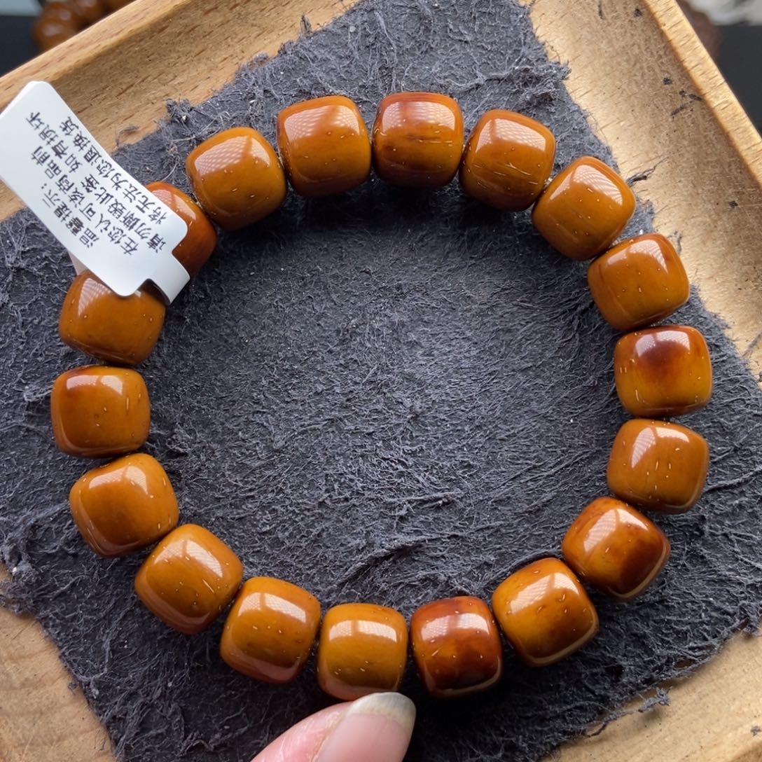 紫金鼠手串12mm近实心精品天花板短轴老型