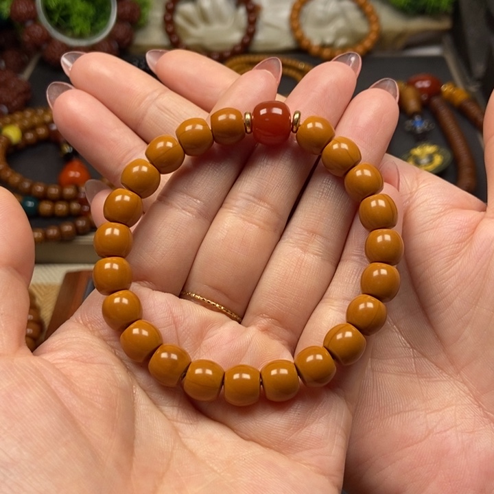 猴头核桃吊坠菩提