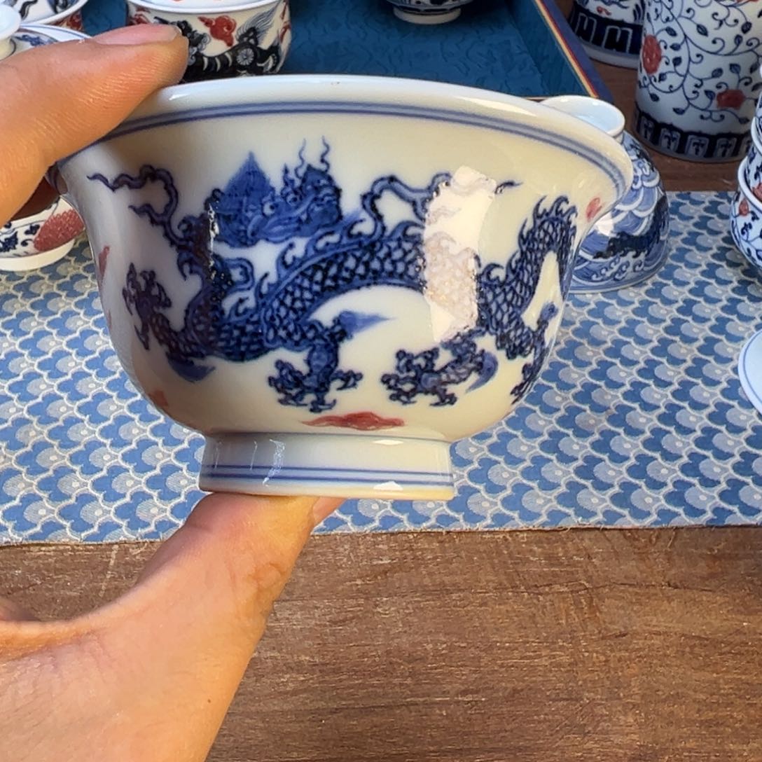 摆件景德镇手工手绘陶瓷