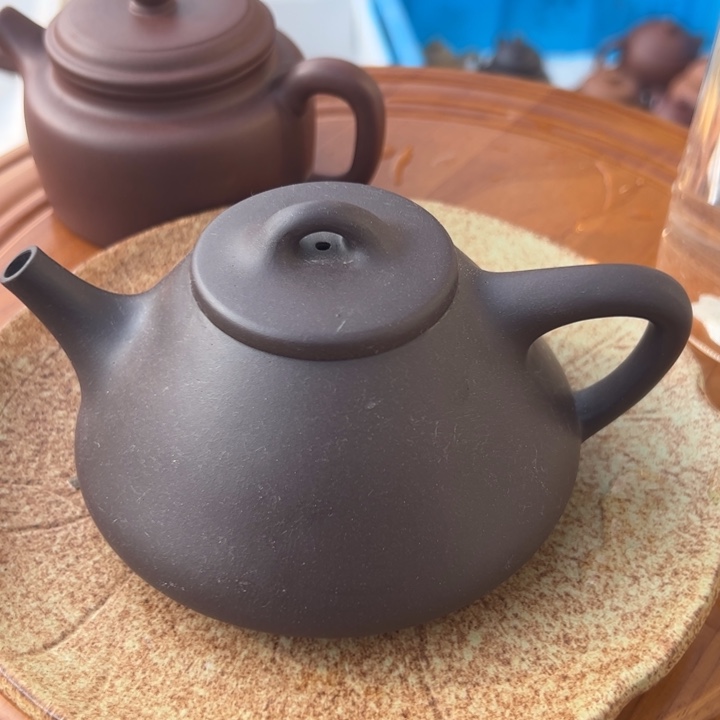 紫砂茶壶紫泥260cc子冶