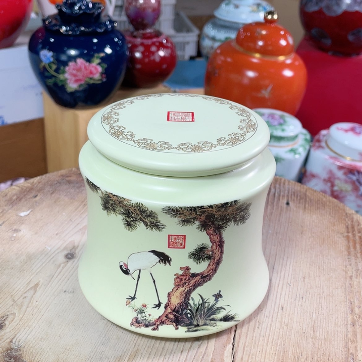 【闪购商品】罐陶瓷茶叶罐密封罐