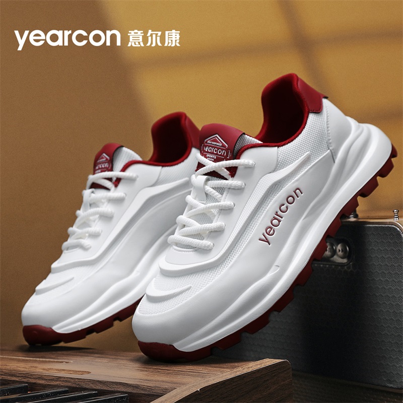 YEARCON/意尔康男鞋2025夏季新款男士百搭运动软底减震潮流跑步鞋