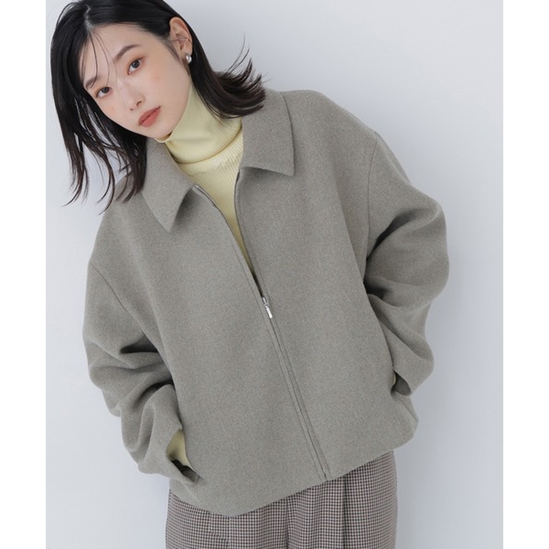 【Montendre】秋冬新款 N 休闲百搭毛呢上衣直下摆时尚翻领短外套女