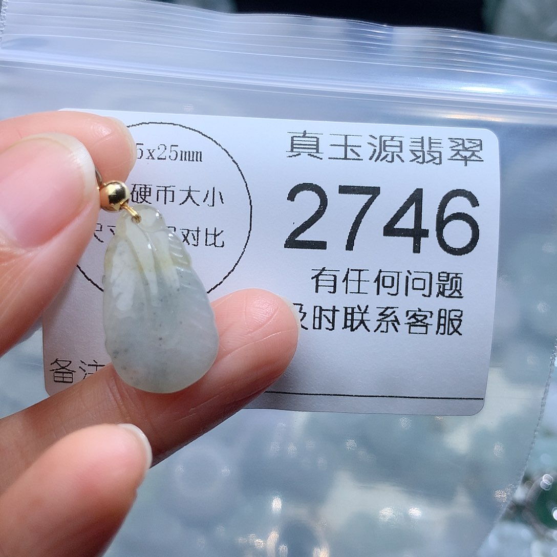 翡翠颈饰未镶嵌2746。