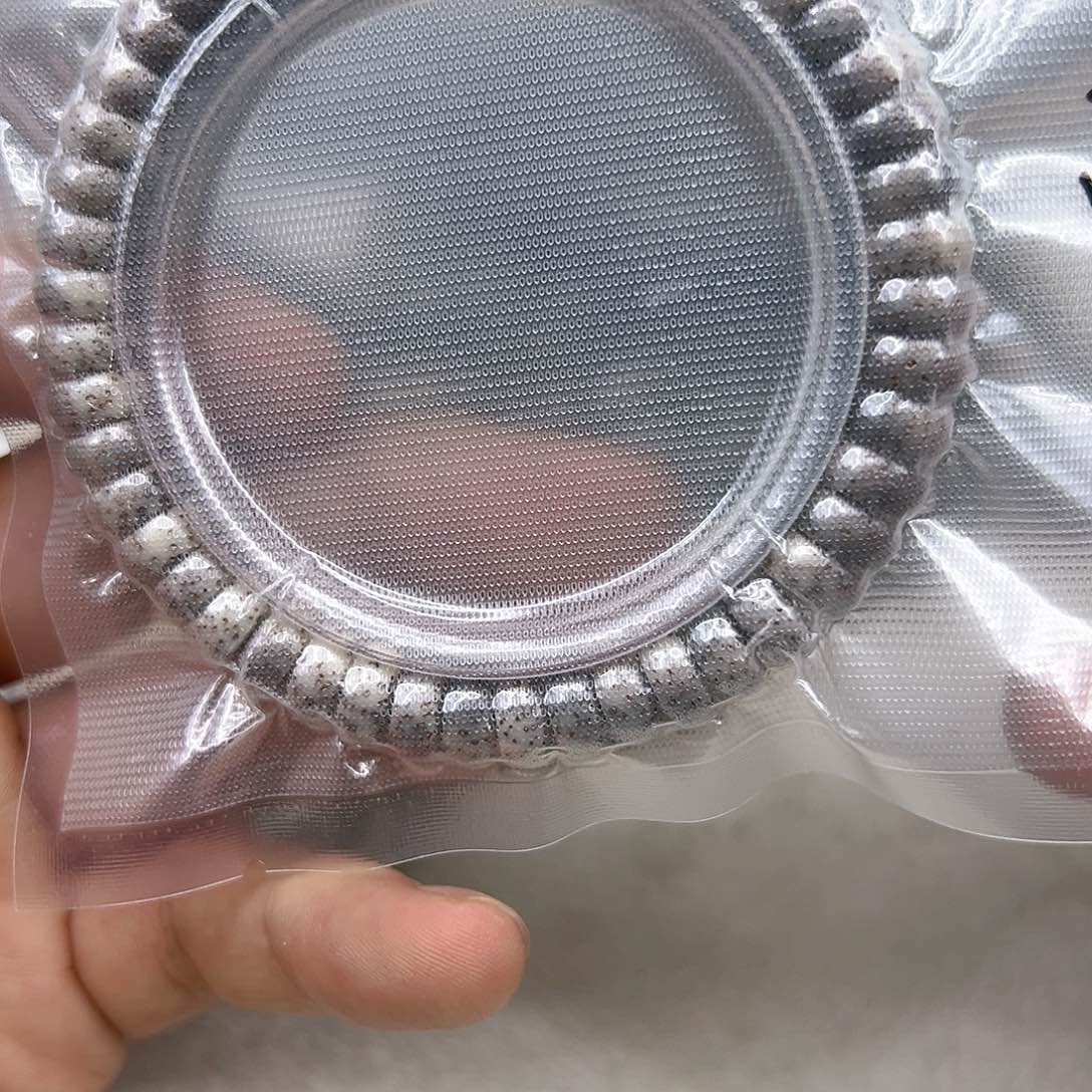 星月菩提手串69高端卡姿兰大眼睛黑冰星月9片