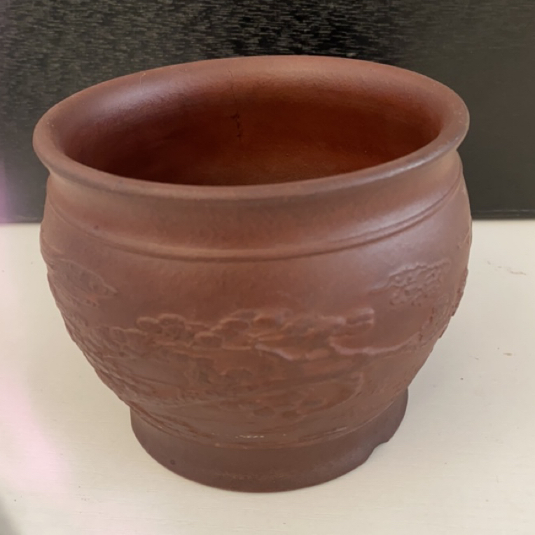 紫砂花盆 兰花绿萝盆景透气