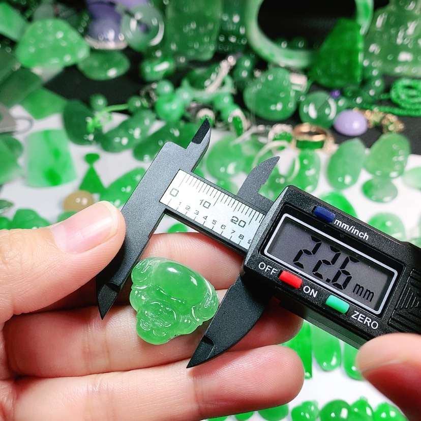 【闪购商品】翡翠颈饰未镶嵌满*翡翠 22.6*20.4*6.6