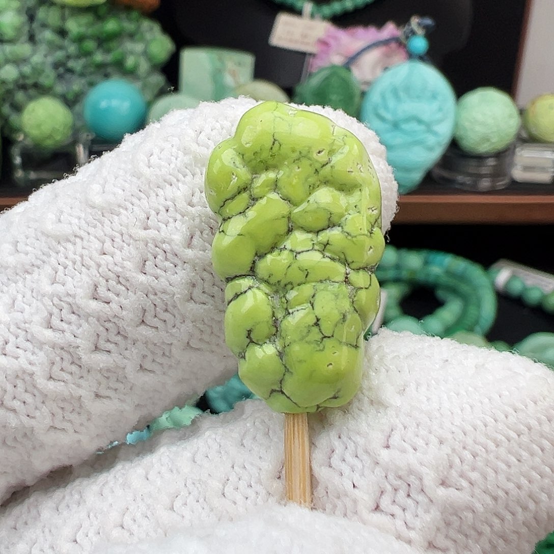 绿松石未镶嵌绿松石主播璐璐