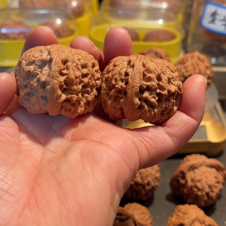 文玩核桃把件和尚头44