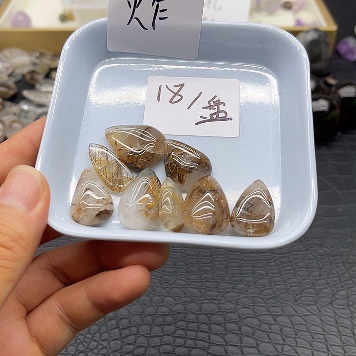 水晶珠宝半成品未镶嵌120
