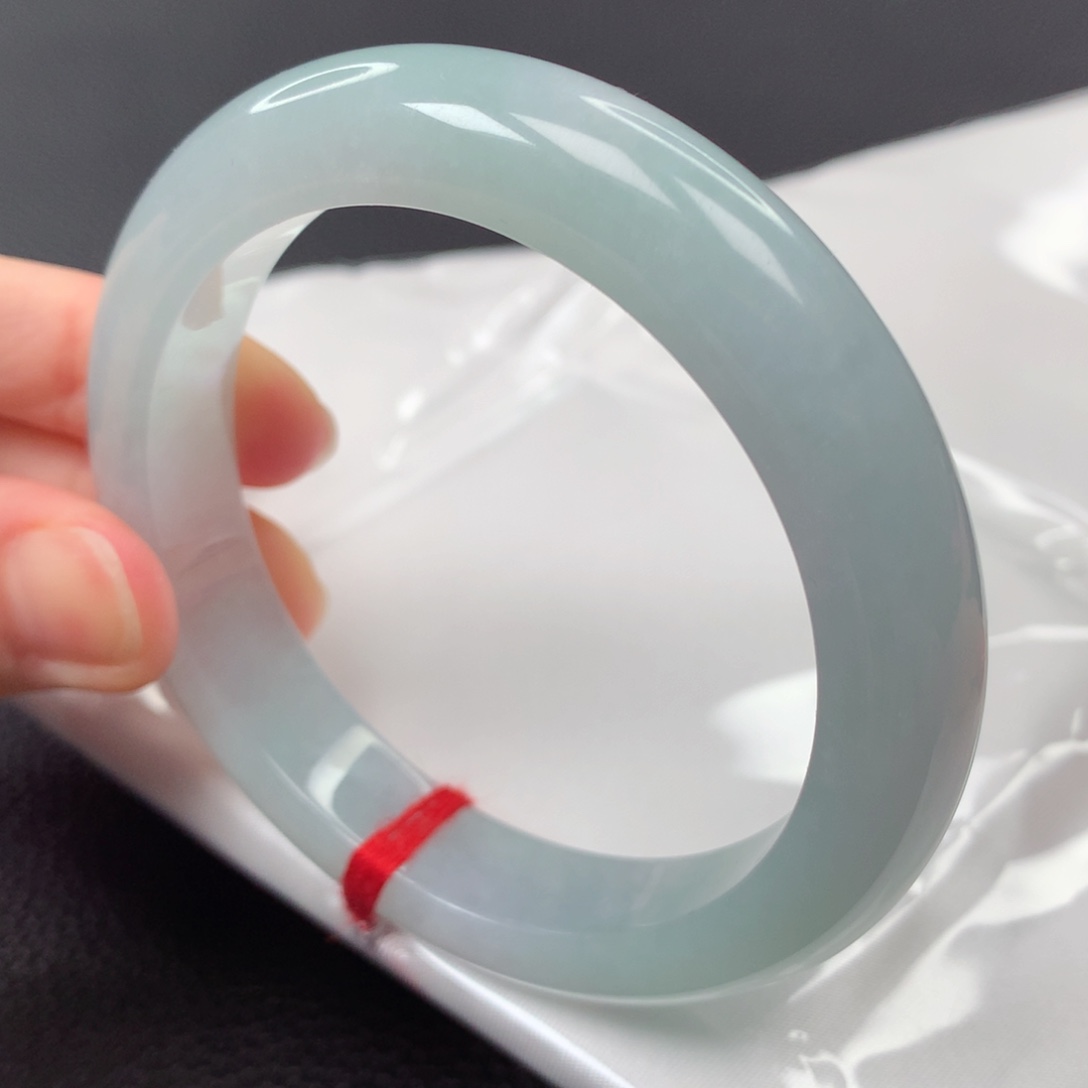 【闪购商品】翡翠手镯未镶嵌34号正圈19227-56