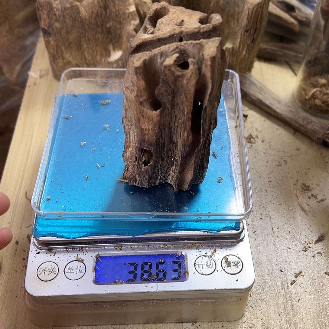 香料绿奇楠虫漏38克乌身
