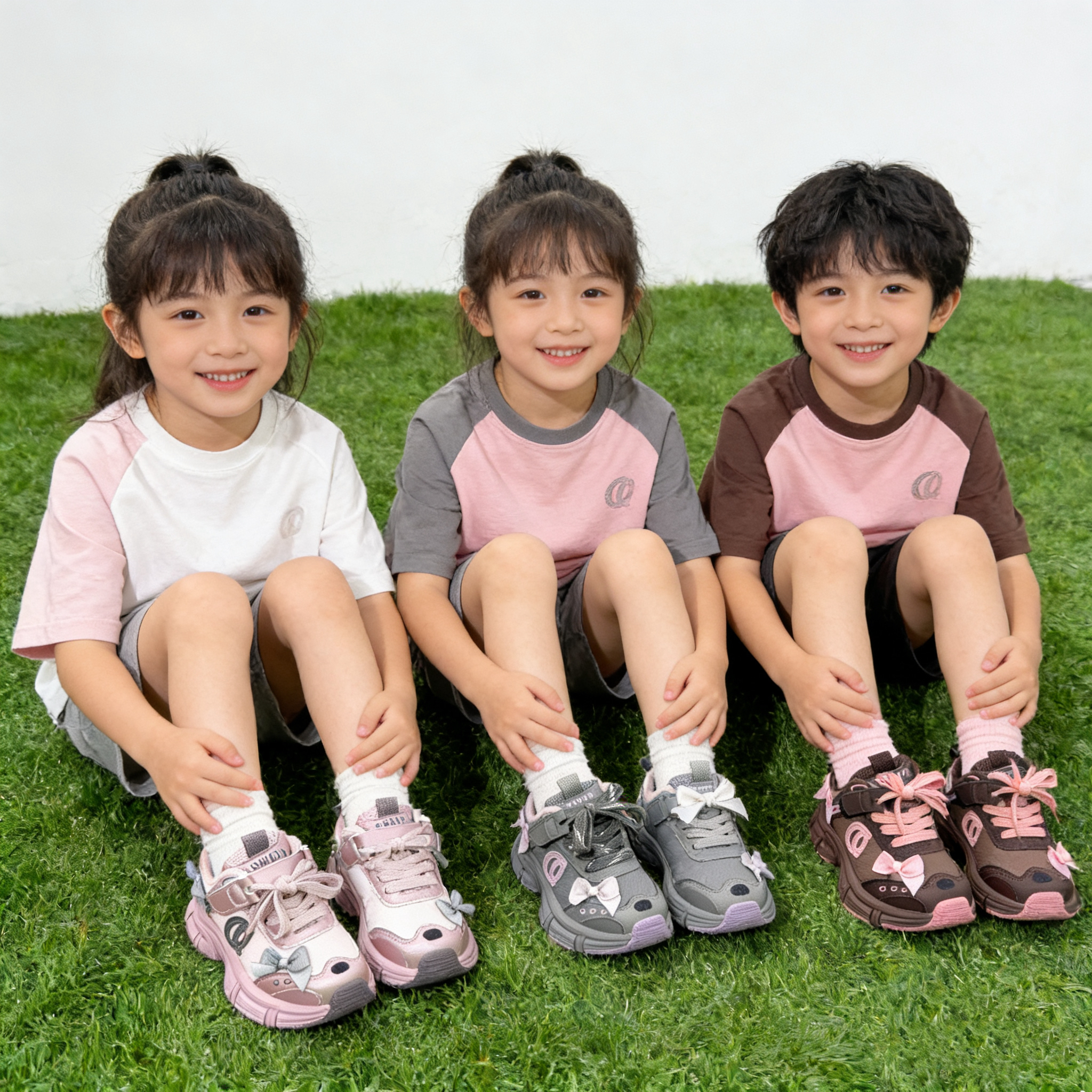 儿童冬季大棉和二棉超轻加绒男童女童保暖防滑魔术贴运动鞋1856
