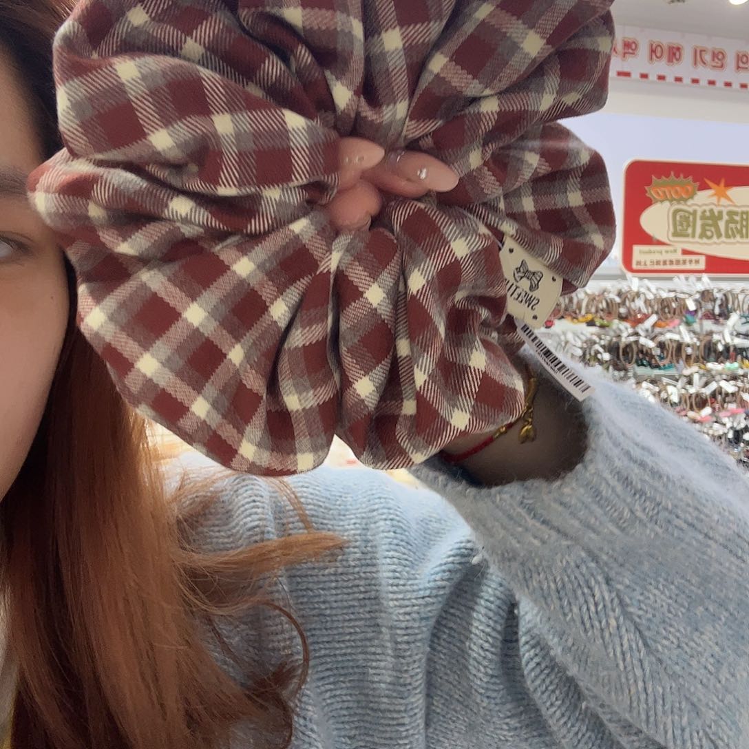 布艺非金属发圈发圈