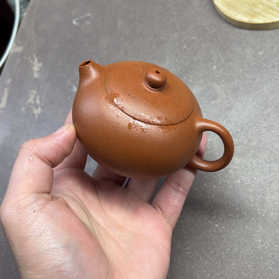 紫砂茶壶宜兴紫砂壶的制作微瑕
