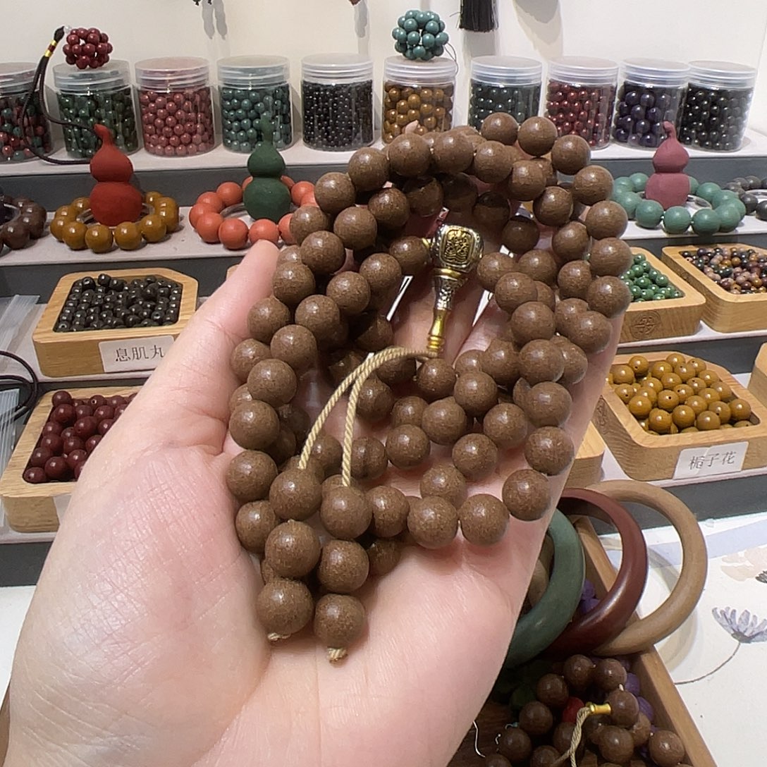 泥塑藏香0.8的108子