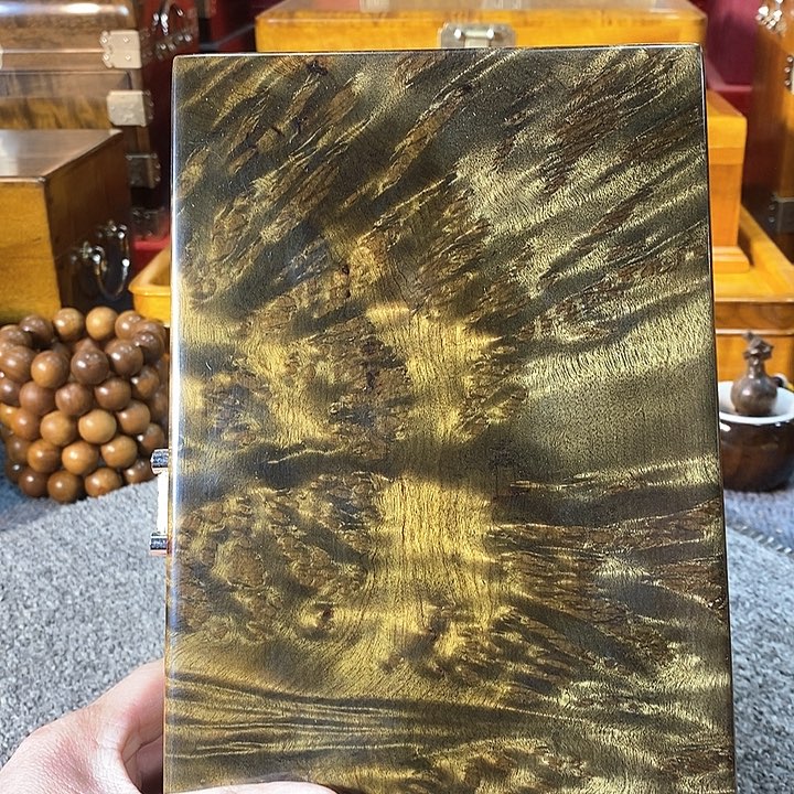 金丝楠阴沉木首饰盒