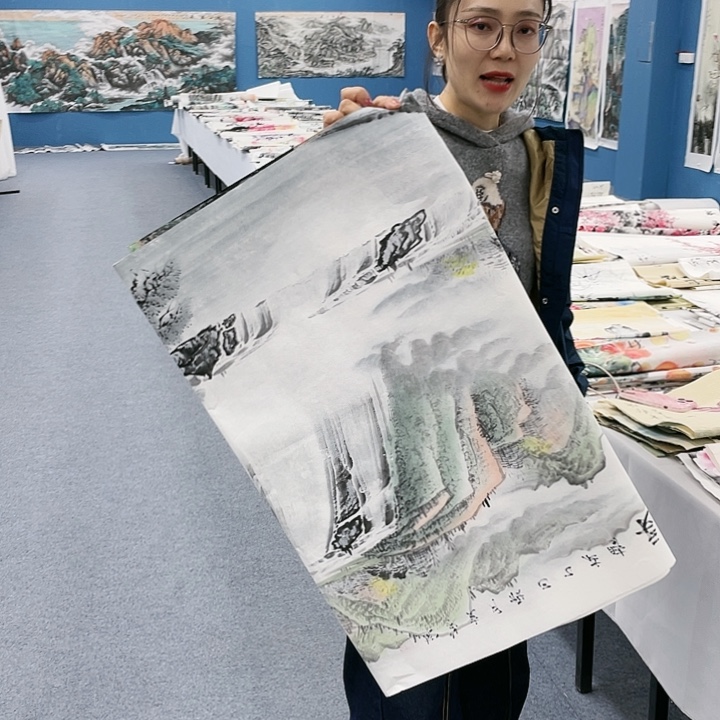 国画纯手绘国画作品鉴赏