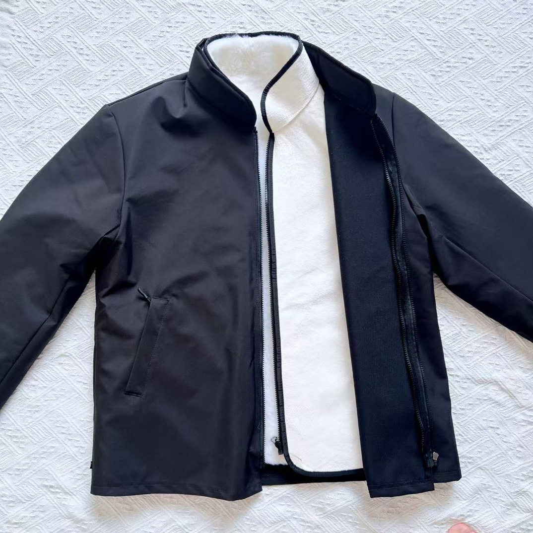 活里活面羊毛棉袄男皮毛一体中老年加厚保暖真羊皮棉衣皮袄爸爸装