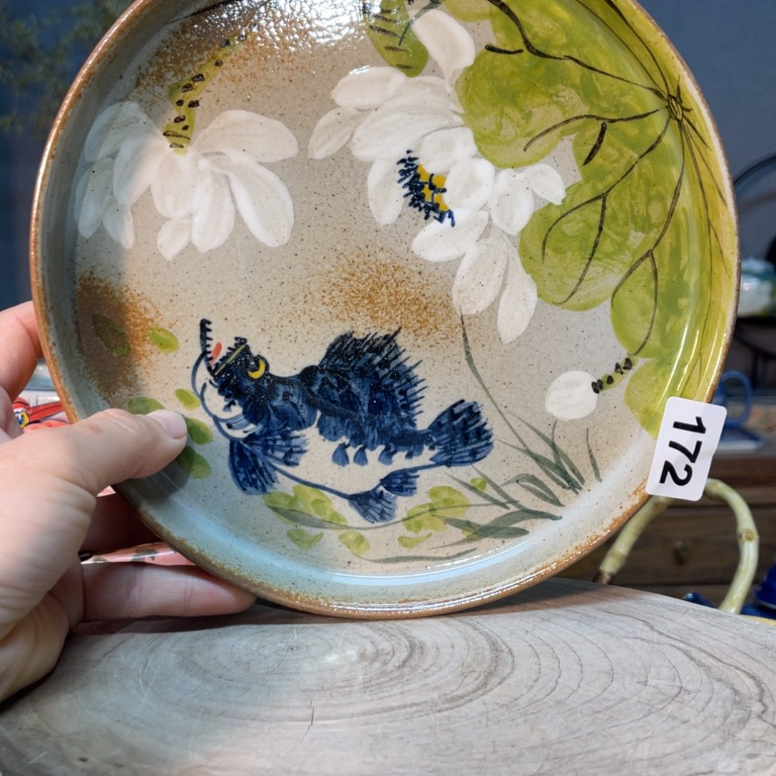 杯素浅陶瓷手工手绘