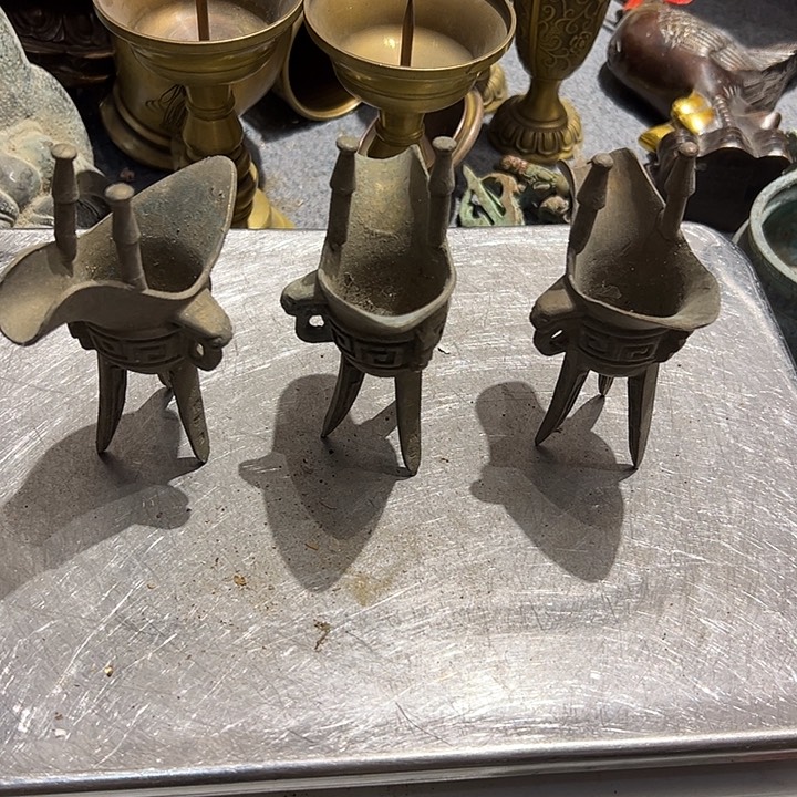 火*火微瑕疵黄铜摆件工艺品