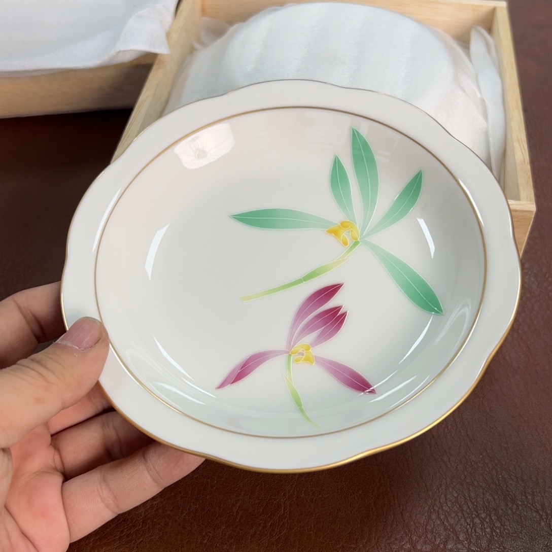 陶瓷五只原盒瓷器