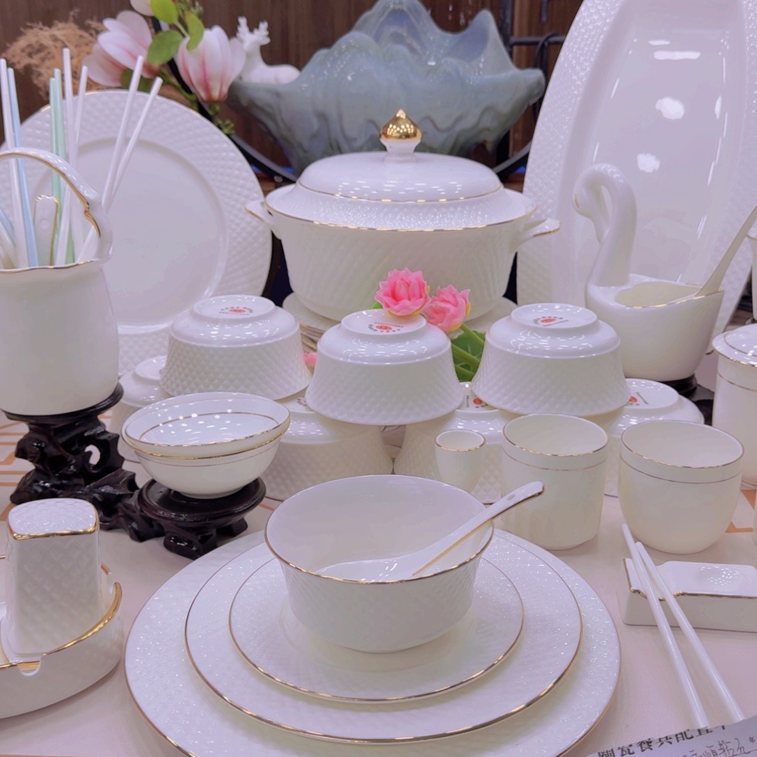 瓷景德镇碗碟单拍