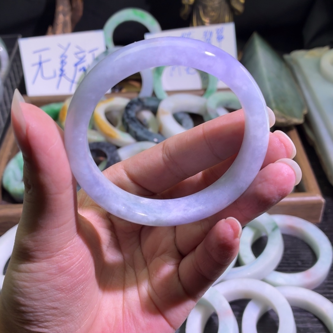 定制翡翠未镶嵌缅甸翡翠A货手镯毛胚定制