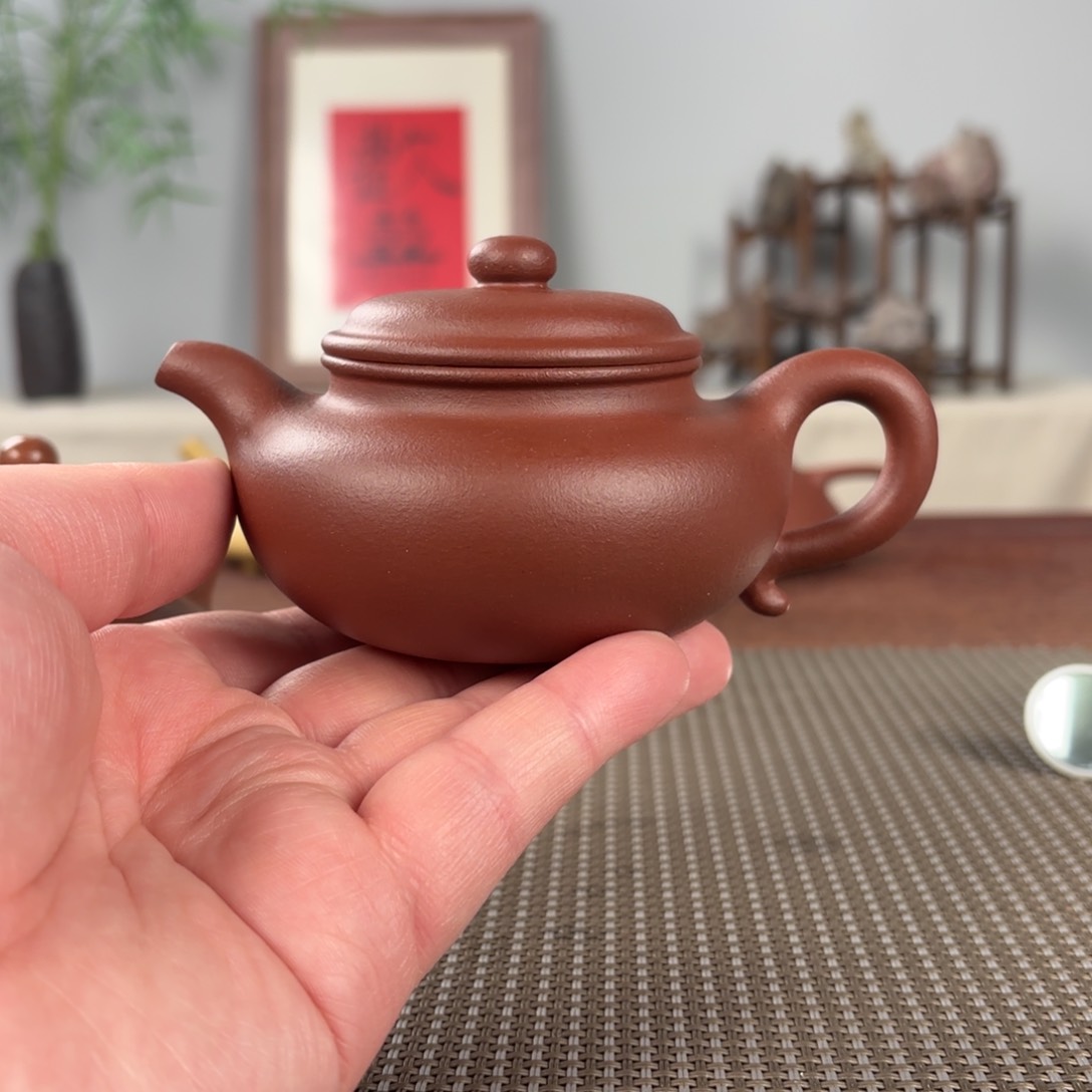 紫砂茶壶黄龙山原矿紫砂壶