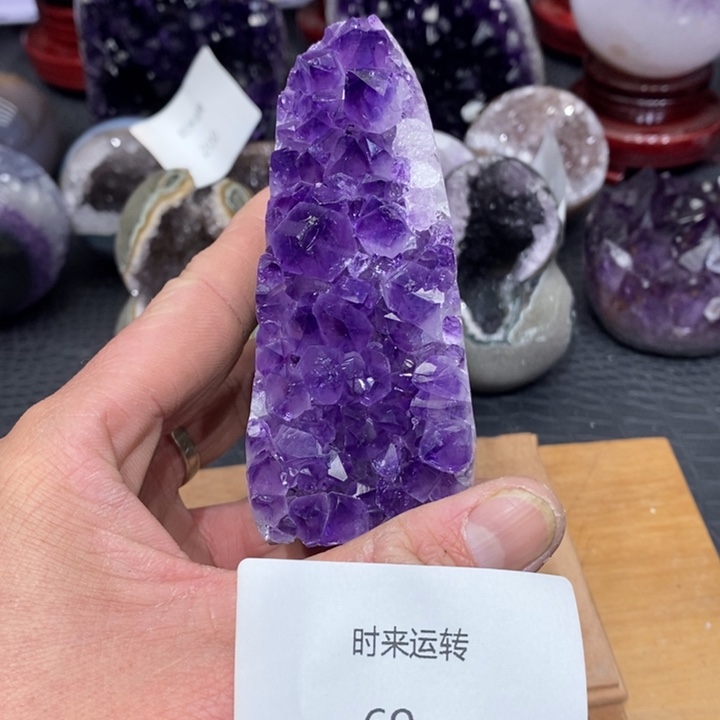 大型摆件（非配饰）紫晶未镶嵌