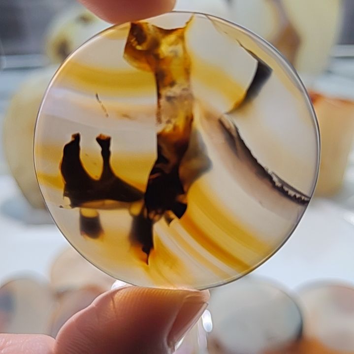 玛瑙/玉髓未镶嵌吊坠(不含链)89号