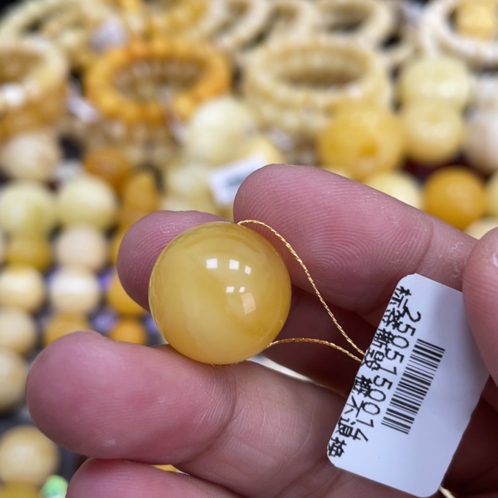 裸石蜜蜡未镶嵌16.4mm福利款