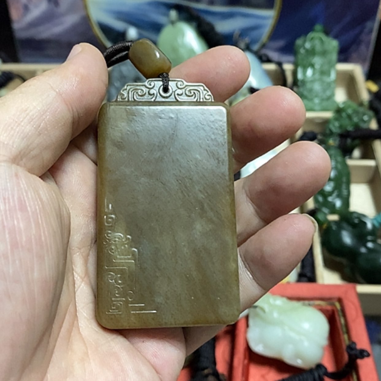 【闪购商品】和田玉颈饰未镶嵌老***场