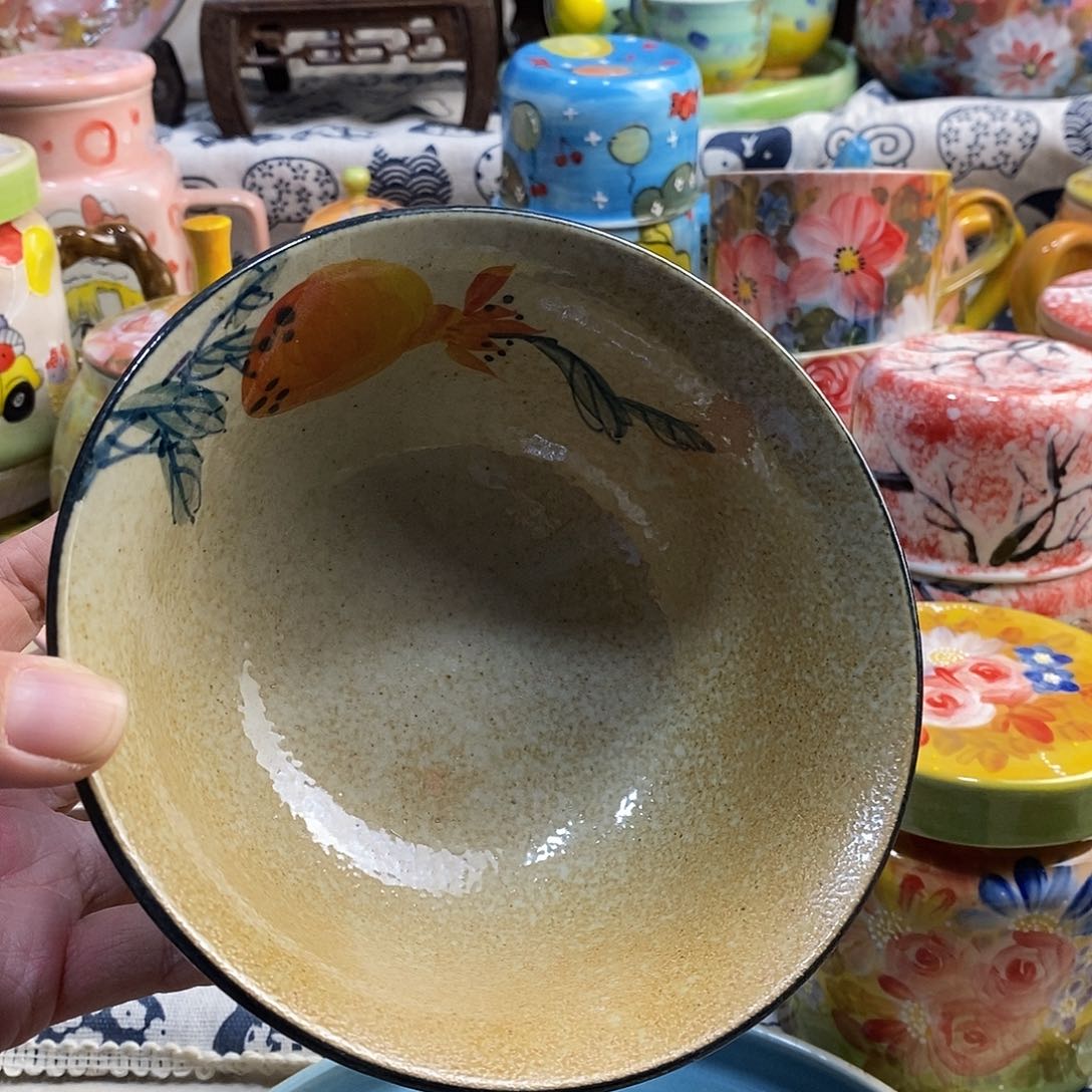 瓷片福利多多手绘陶瓷