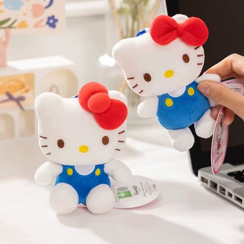 可可专属三丽鸥正版授权helloKitty可爱少女挂件毛绒玩具