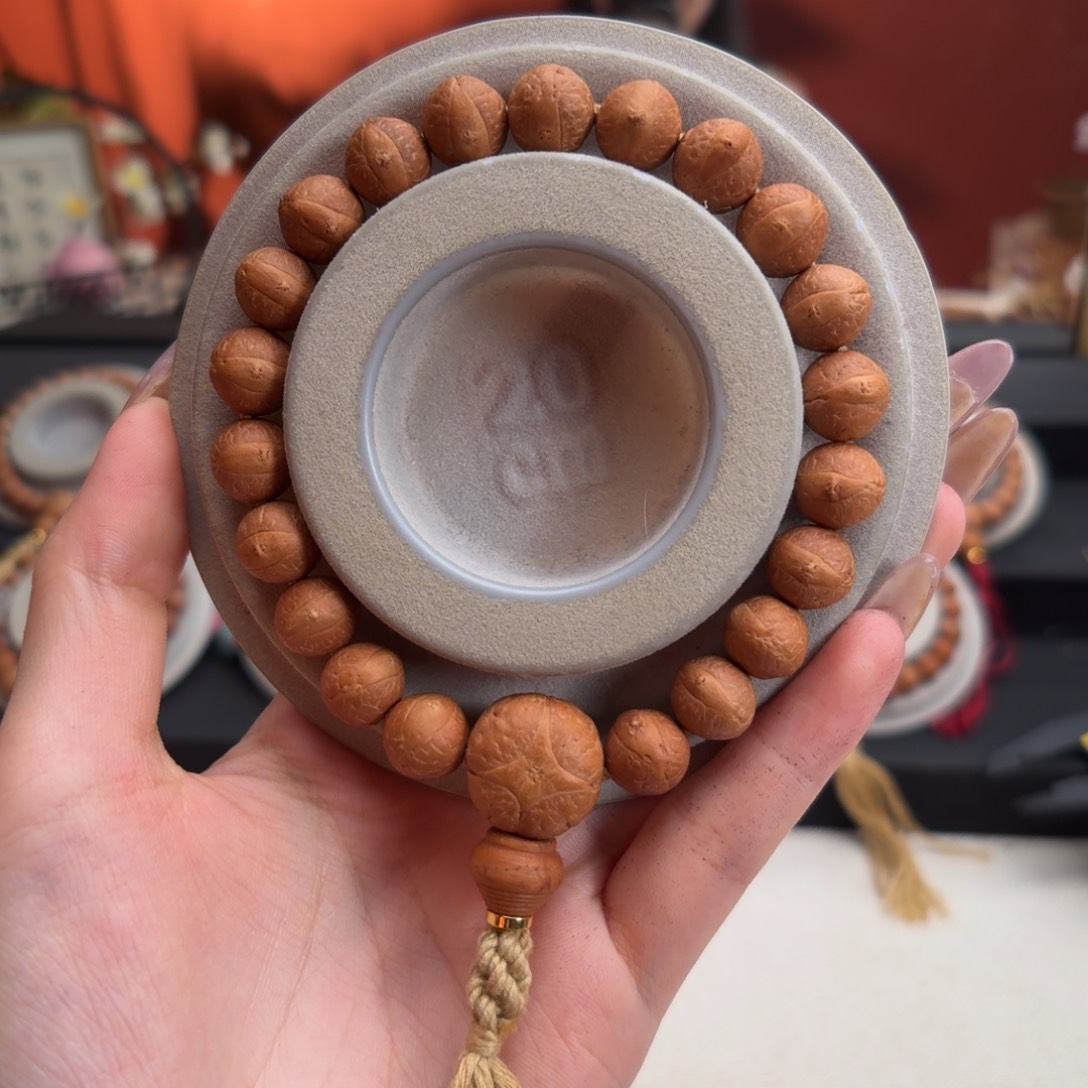 凤眼菩提手串领*11mm铁籽单圈素串补差价