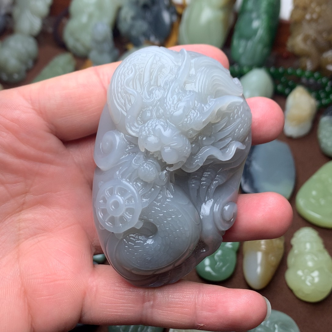 和田玉挂件未镶嵌