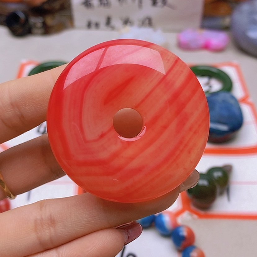 【闪购商品】未镶嵌玛瑙/玉髓珠宝半成品k****好