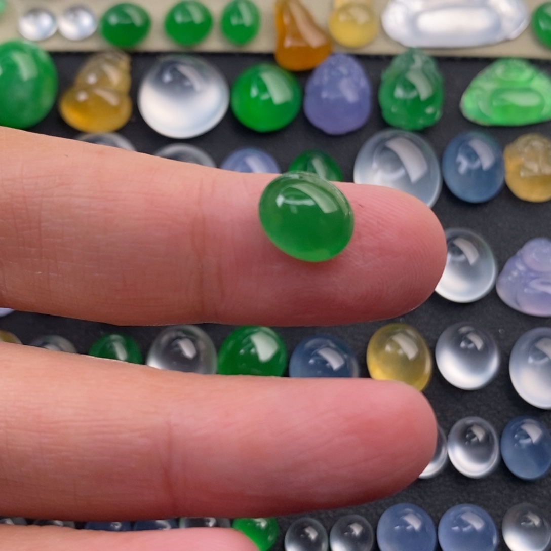 定制翡翠未镶嵌9.0