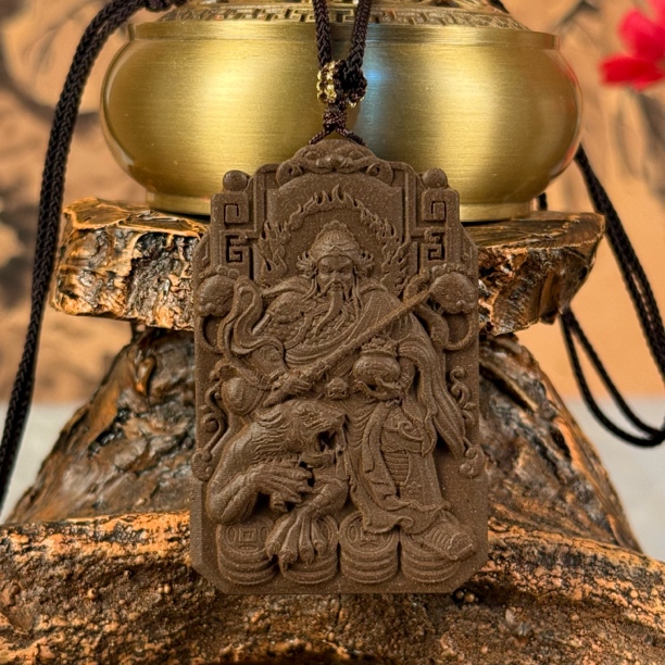 D家老师傅赵公明合香牌