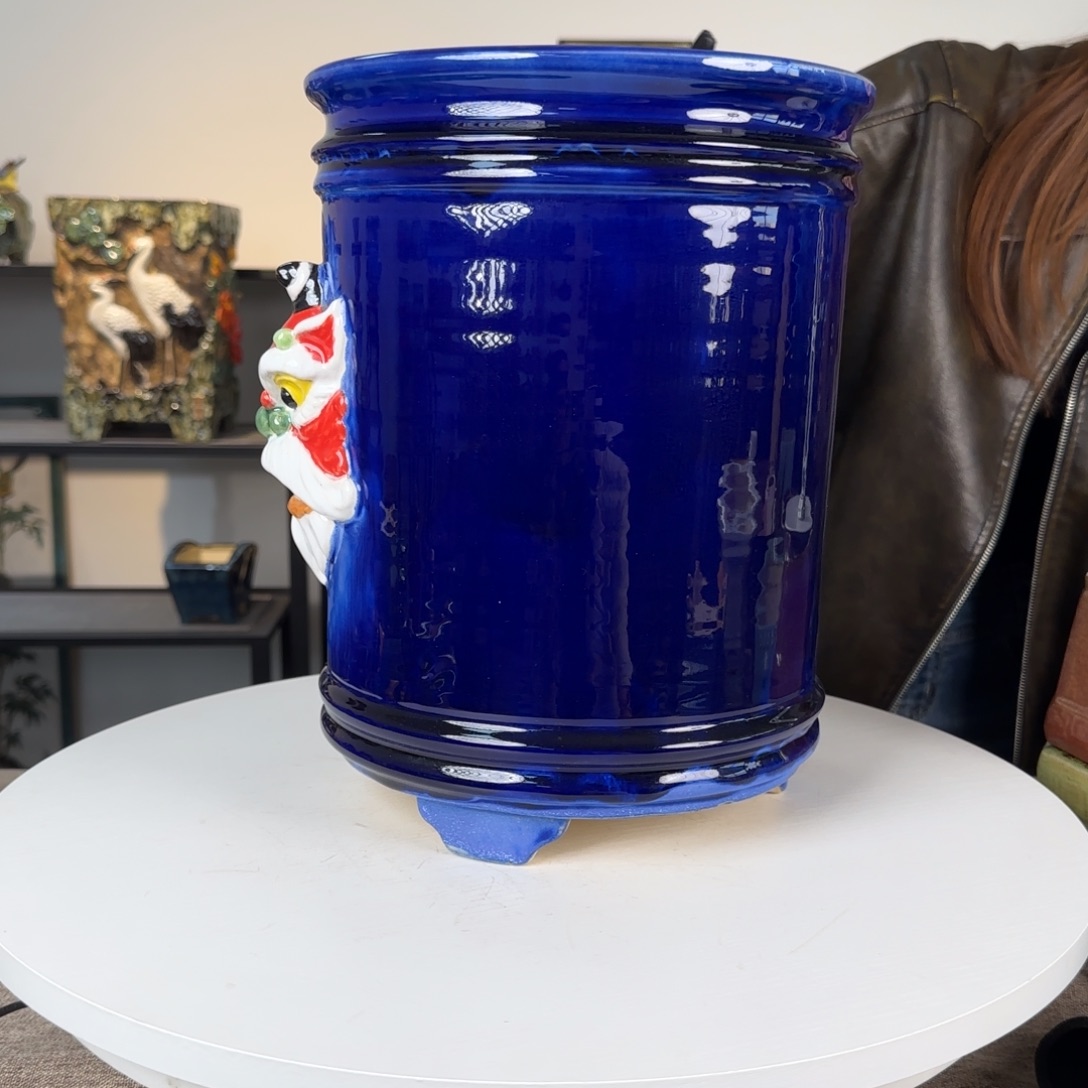 陶一风堂石湾盆。