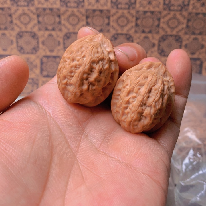 桃核把件海***阳鸡心好看