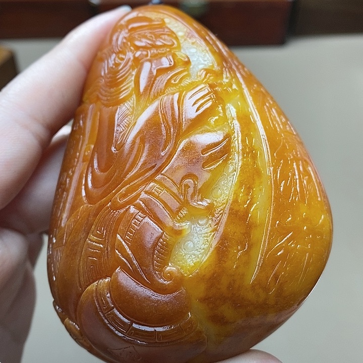 和田玉挂件未镶嵌F