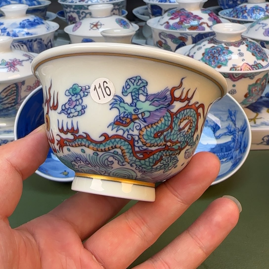 景德镇纯手工手绘茶具116